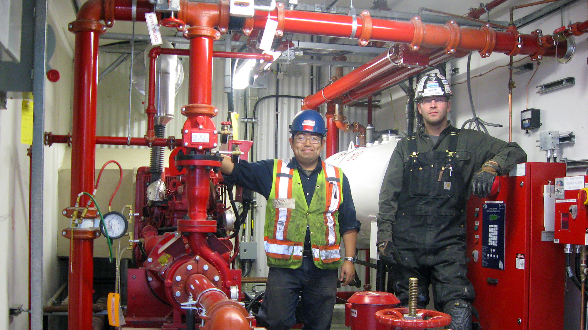Sprinkler team