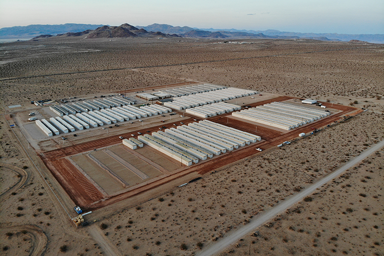 China Lake Aerial